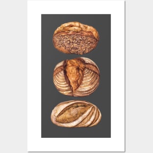 Freshly Baked Bread Posters and Art